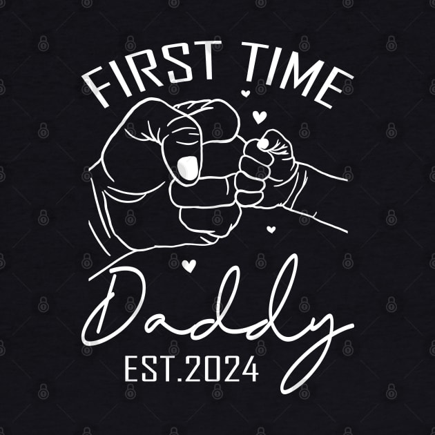 First Time Daddy Est 2024 Fathers Day by eyelashget